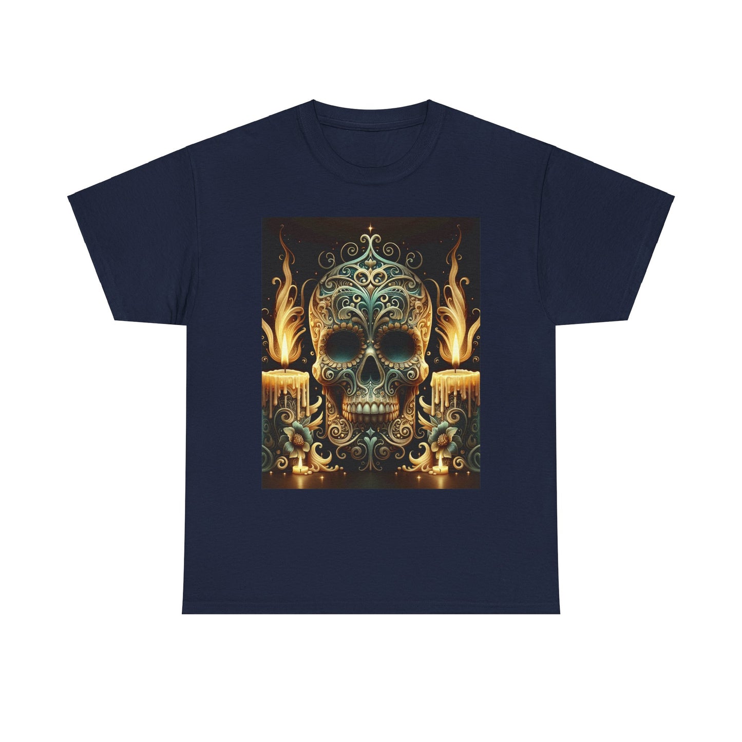 Sugar Skull Ornate Tee