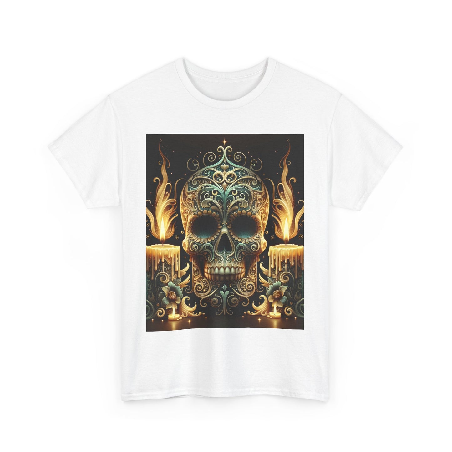 Sugar Skull Ornate Tee