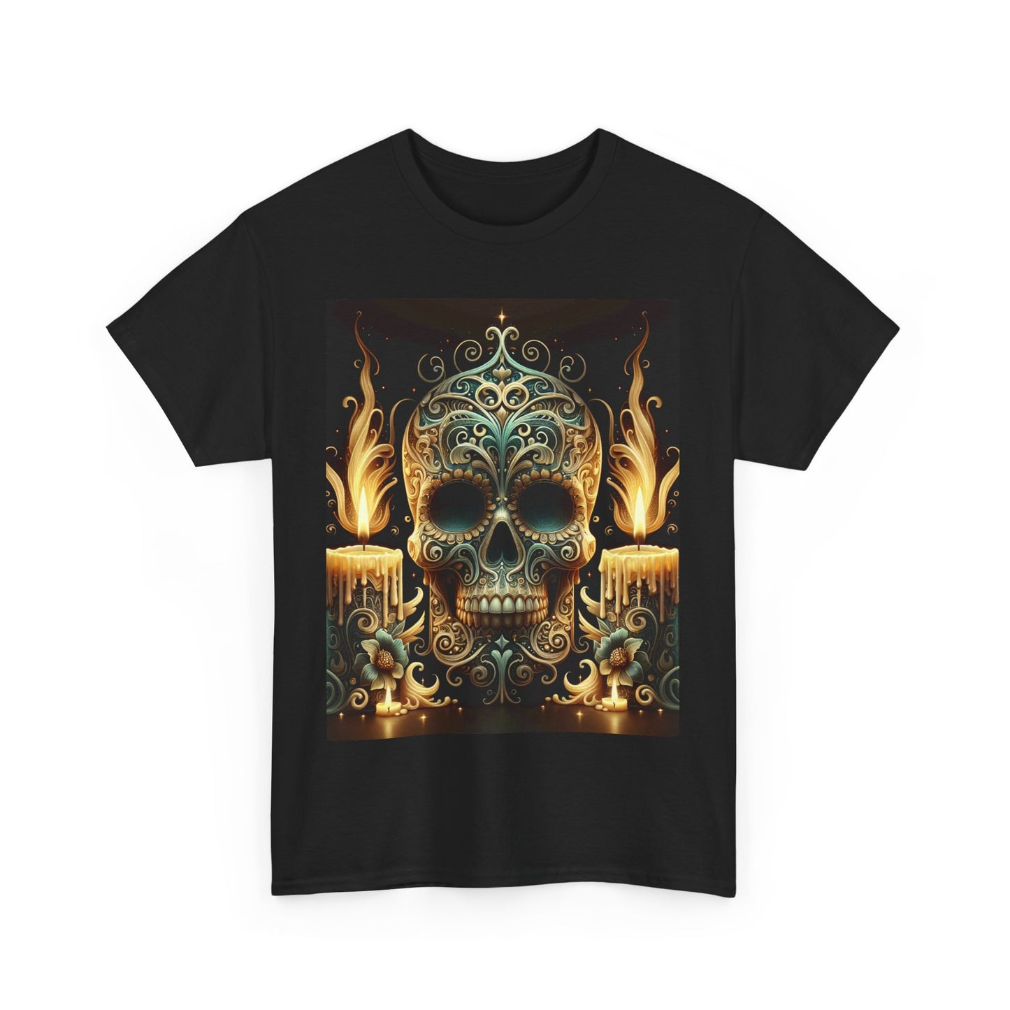 Sugar Skull Ornate Tee