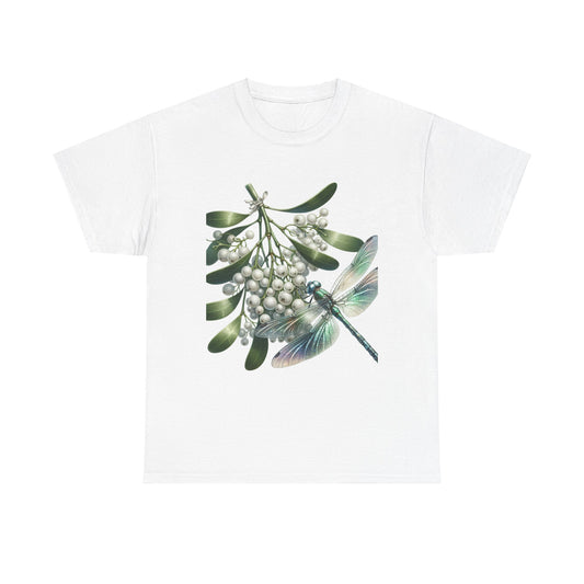 Dragonfly and Mistletoe Tee