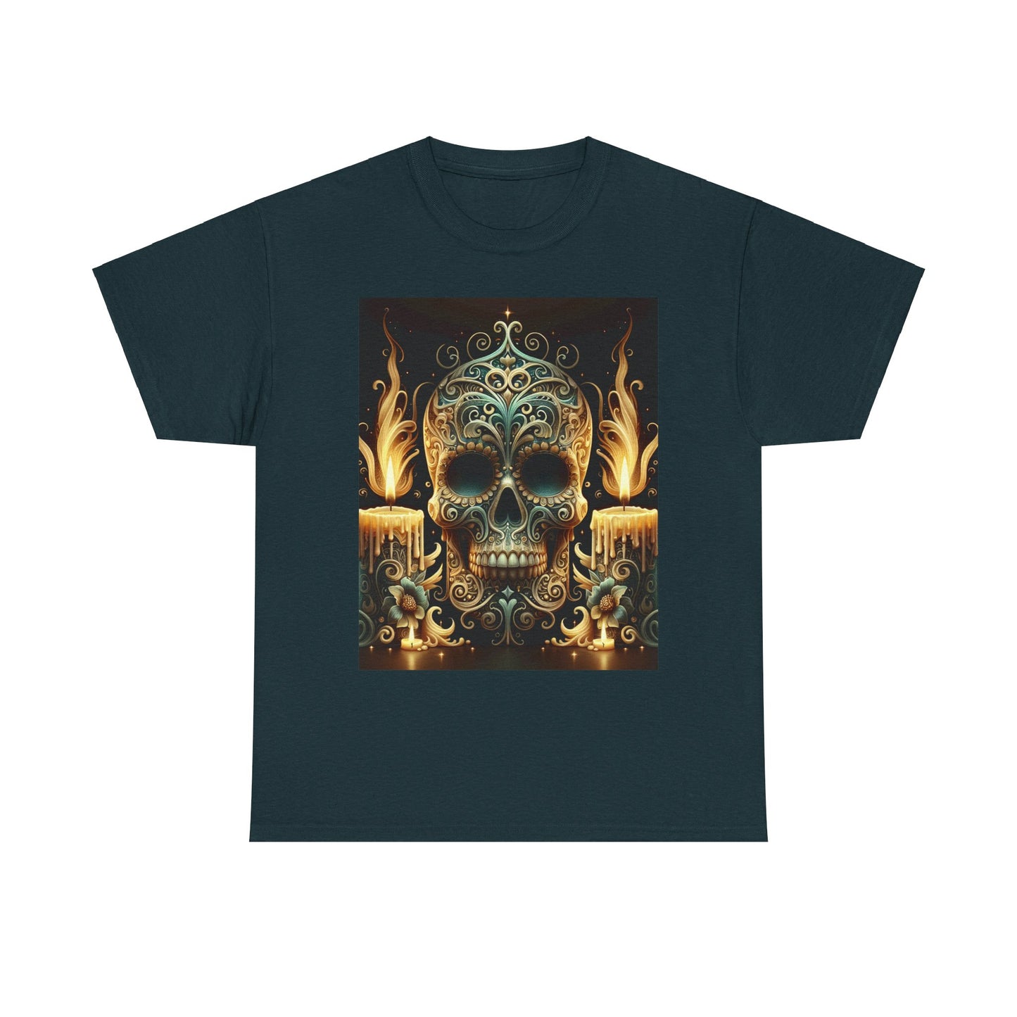 Sugar Skull Ornate Tee