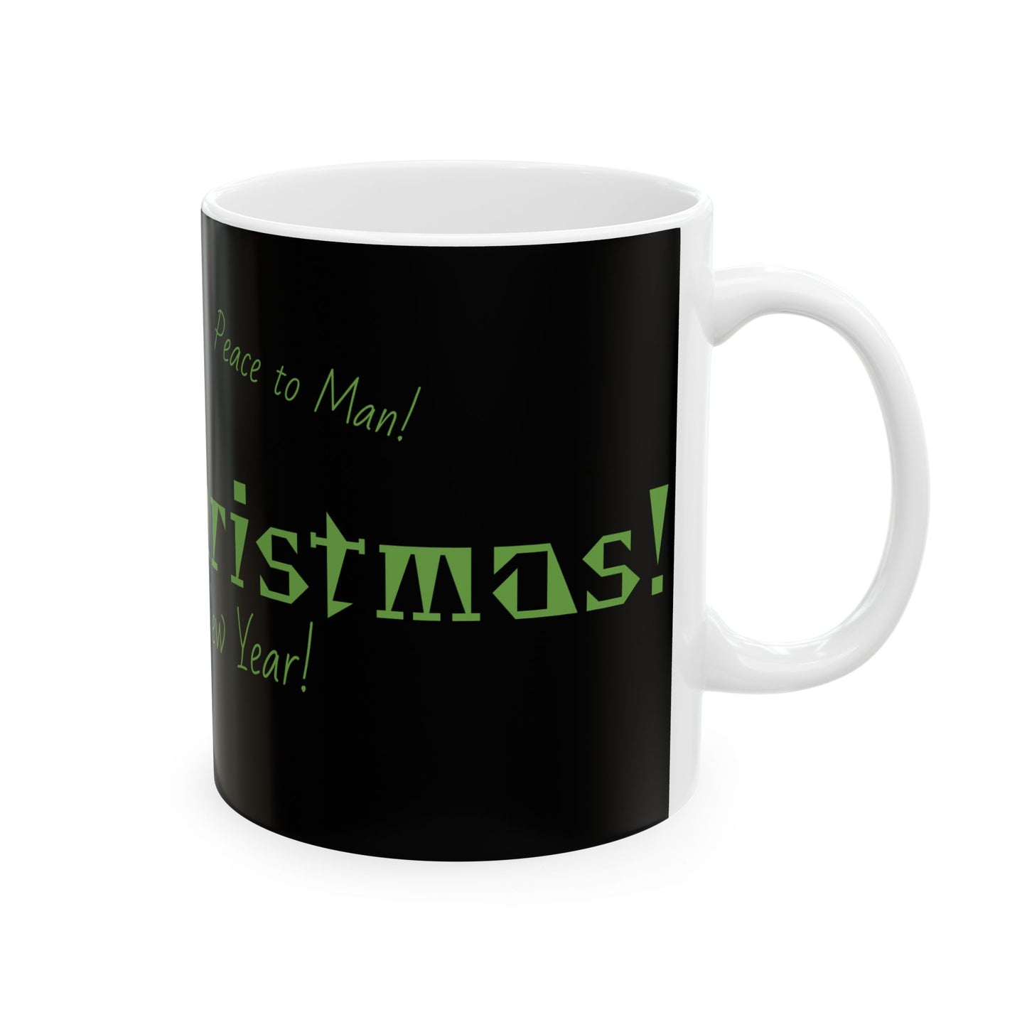 Christmas Rejoice Ceramic Mug